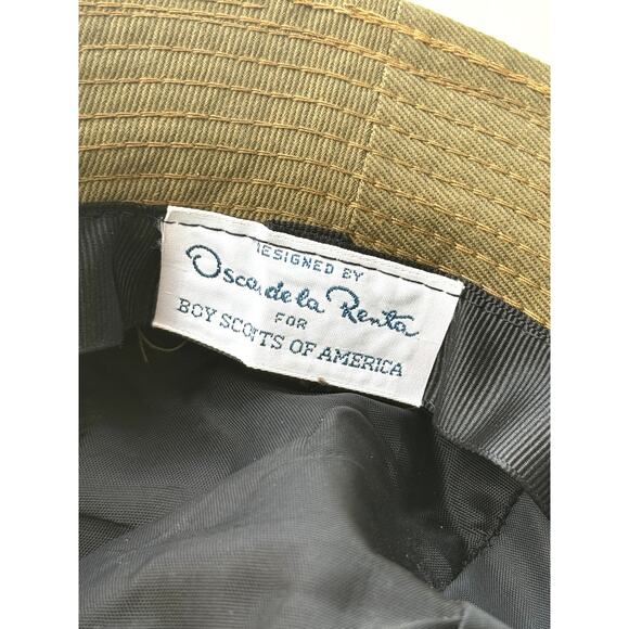 oscar de la renta boy scouts hat Size Medium Green BSA - Picture 6 of 9